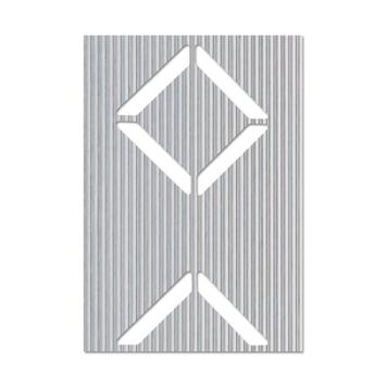 Hart-PVC Deko Sichtschutzstreifen