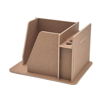 Schreibtisch Organizer mit Zettelbox und Stifthalter