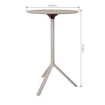 Stehtisch „MIURA“ designed by Konstantin Grcic