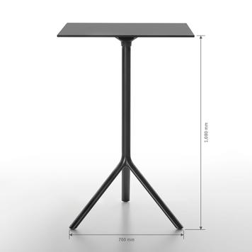 Stehtisch „MIURA“ designed by Konstantin Grcic