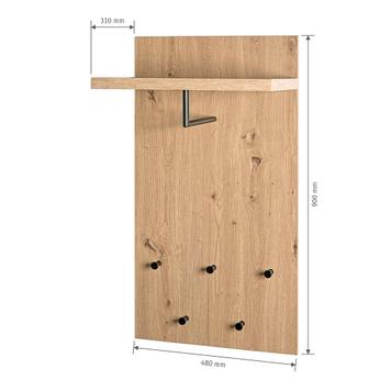 Wandgarderobe „Pauline“