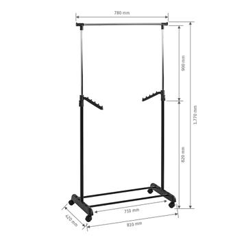 Rollgarderobe „Tamara“